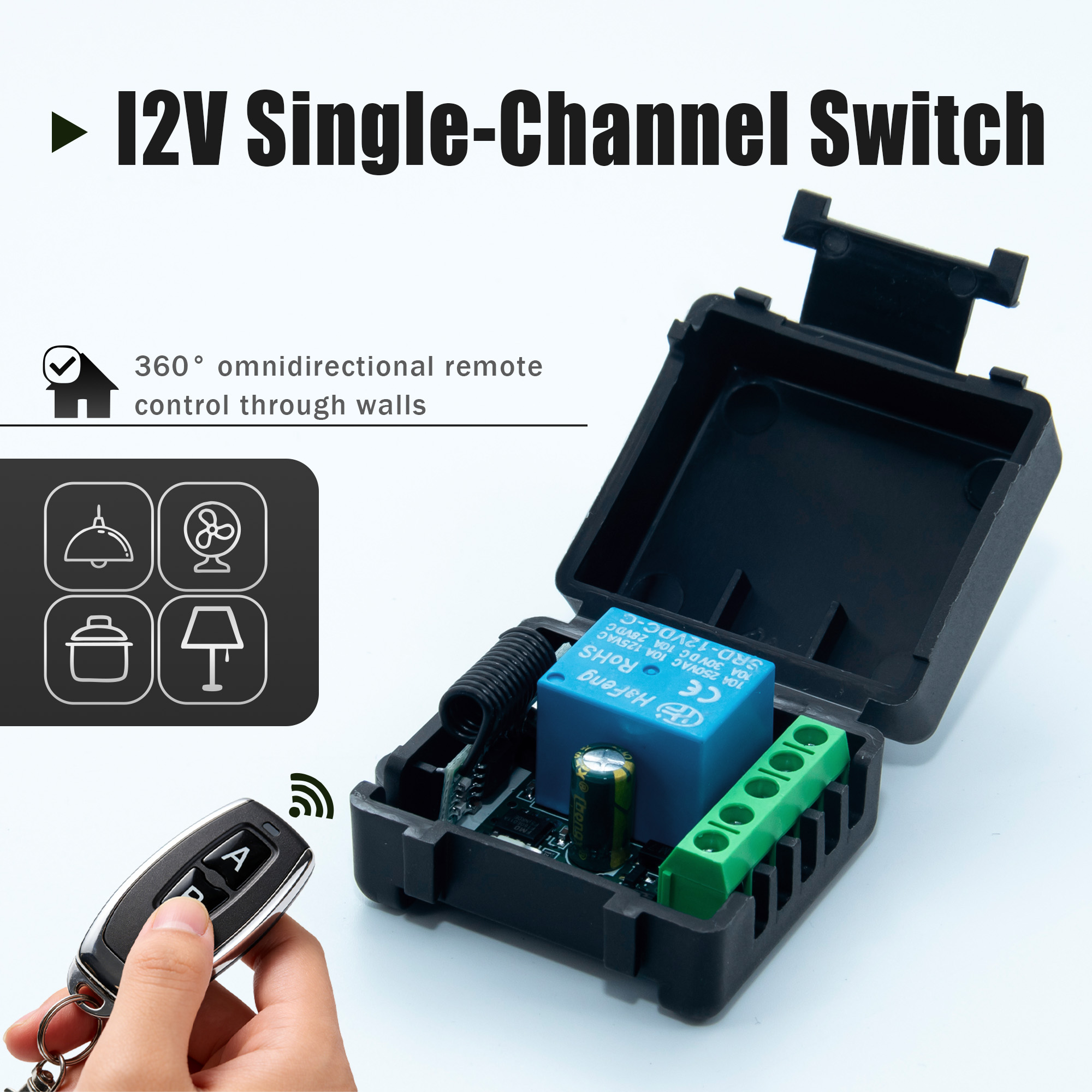 Rf 433Mhz Module - DC 12V 433MHz 무선 원격 제어