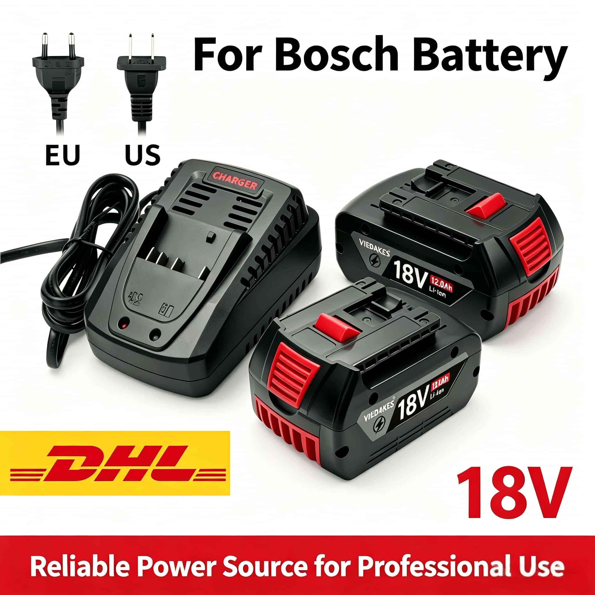 Bosch Drill Gsb 18V - 보쉬 BAT618 배터리 18V 8000mAh 전문가용