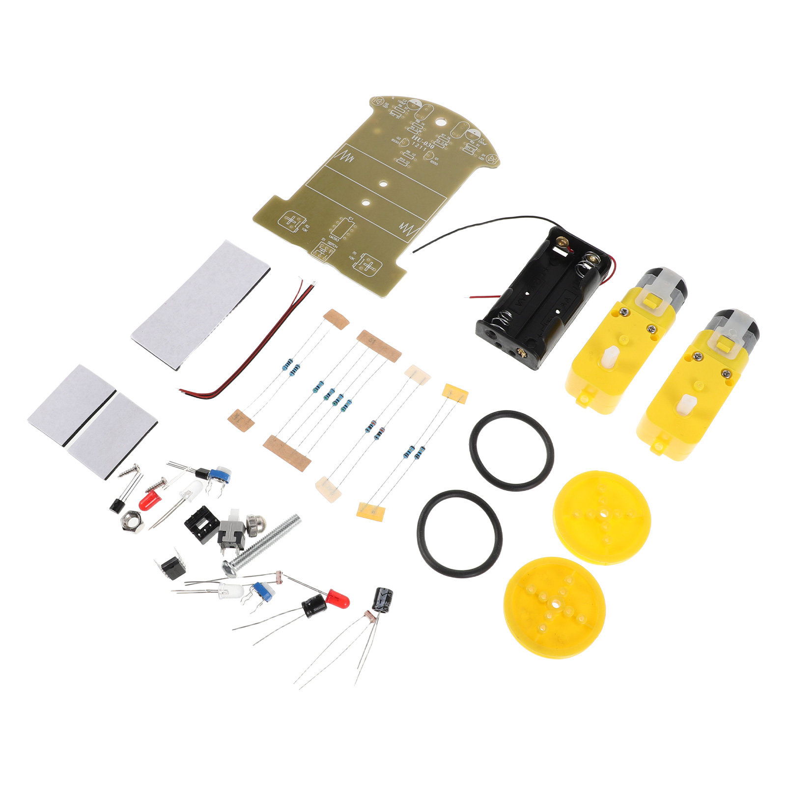 Learn Diy Electronics - 1세트 스마트 자동차 키트 DIY 지능형