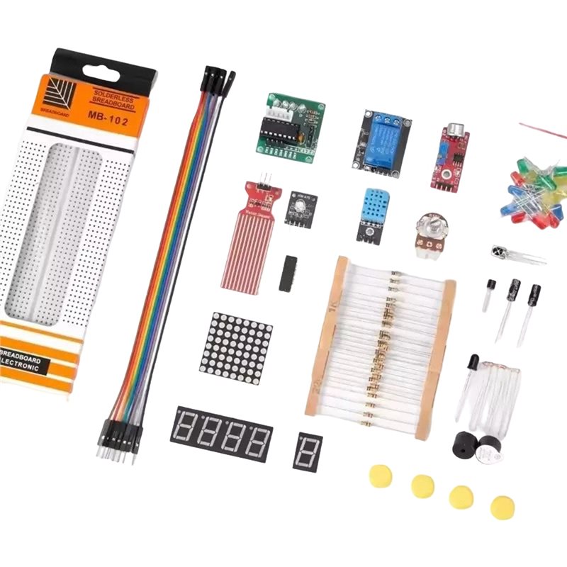 스테퍼 모터 학습 세트가 포함된 Arduino UNO  - Learn Diy Electronics 리뷰 및 가격