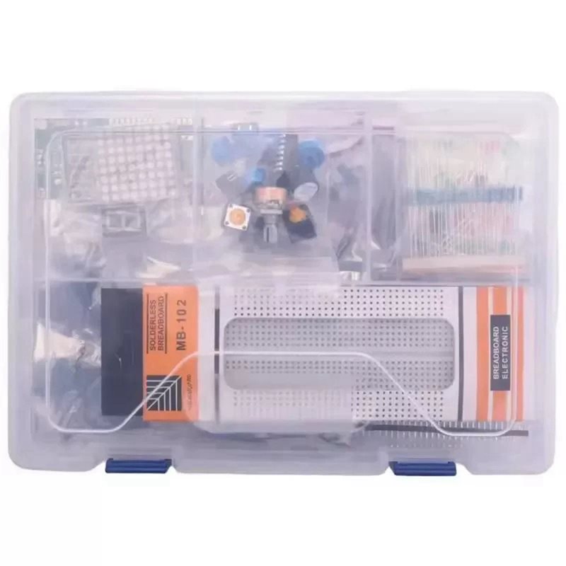 스테퍼 모터 학습 세트가 포함된 Arduino UNO  - Learn Diy Electronics 리뷰 및 가격