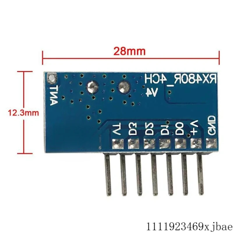 무선 433Mhz RF 모듈 수신기 및 송신기 4채널  - Rf 433Mhz Module 리뷰 및 가격