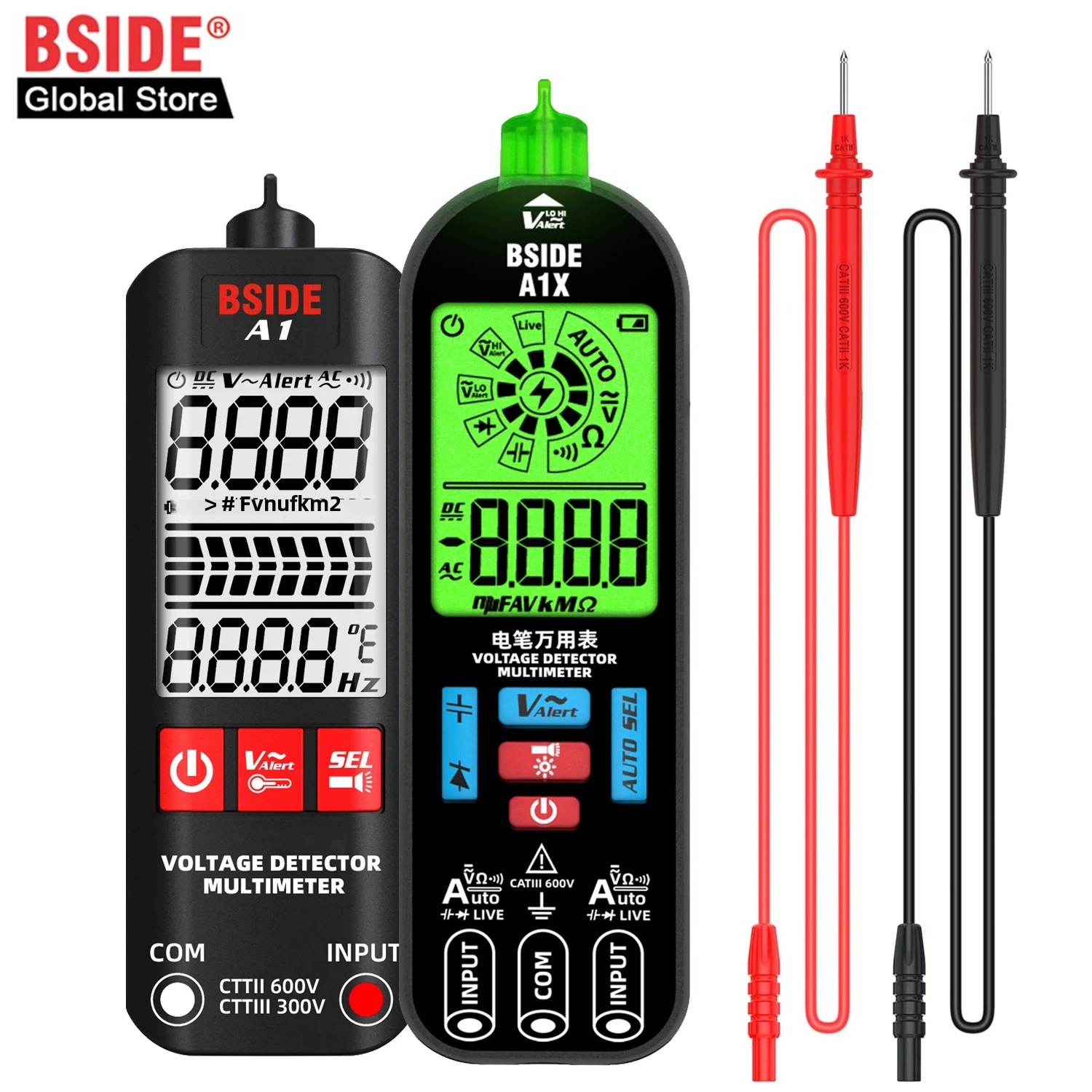 BSIDE A1/A1X 스마트 디지털 멀티미터 전자 U - Logic Analyzer Usb 리뷰 및 가격