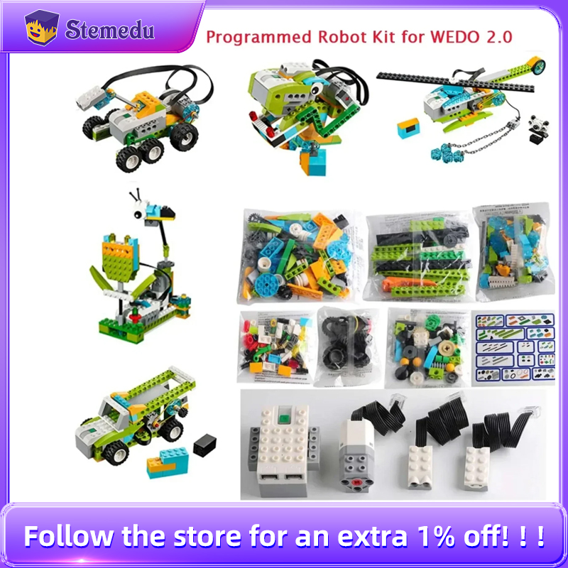 STEM We-do2.0 45300 코어 프로그래밍 키 - Learn Diy Electronics 리뷰 및 가격
