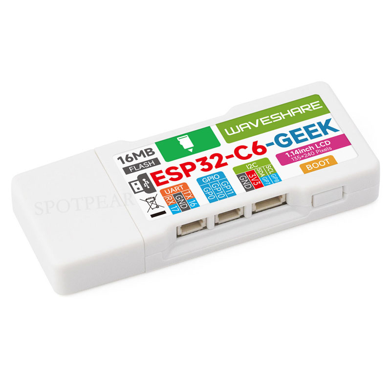 ESP32-C6 GEEK 개발 보드 1.14인치 LCD - Diy With Electronics 리뷰 및 가격