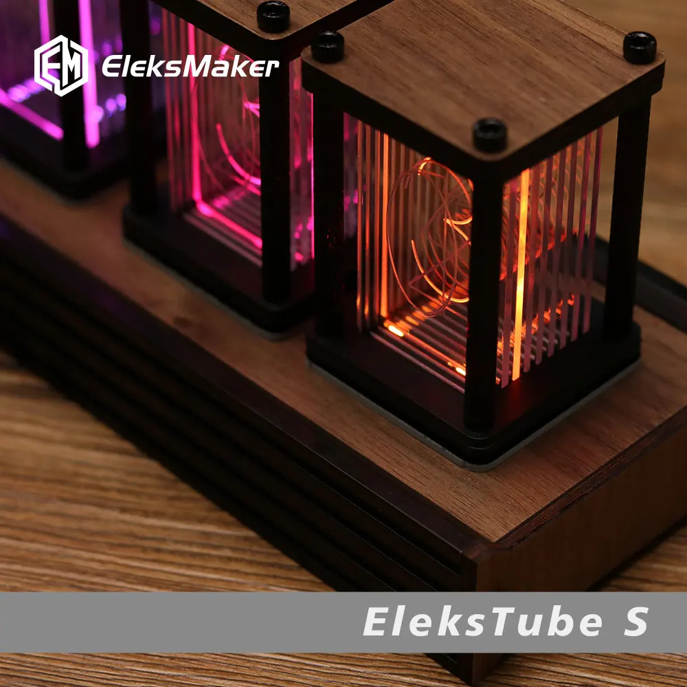 RGB 닉시 튜브 시계 DIY 테이블 시계, LED 전 - Diy Electronics Gift Ideas 리뷰 및 가격