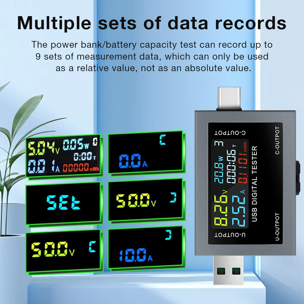 USB Type-C 충전 테스터 DC 4.5-50V 0 - Logic Analyzer Usb 리뷰 및 가격