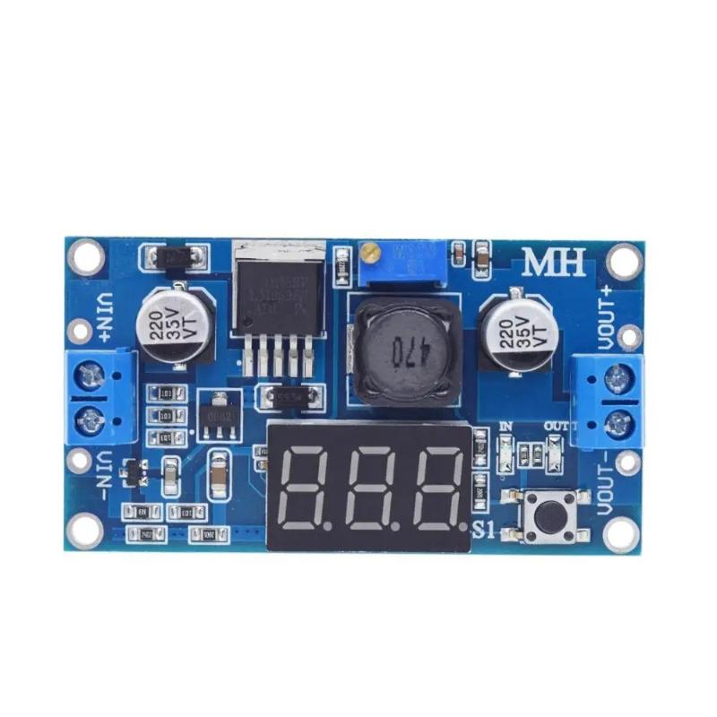 LM2596 전원 공급 모듈 디스플레이 포함 3A 2. - Diy With Electronics 리뷰 및 가격