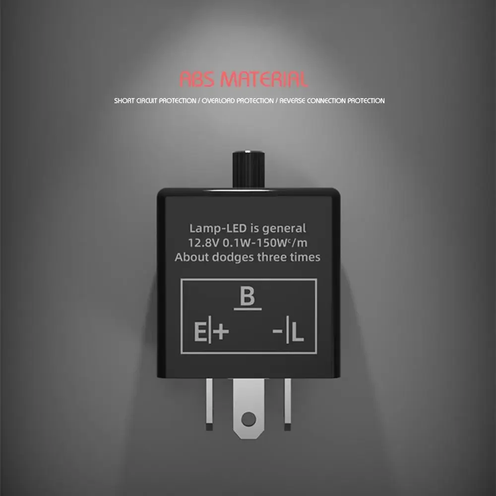 12v 3핀 조정 가능한 LED 플래셔 릴레이 오토바이 - Learn Diy Electronics 리뷰 및 가격