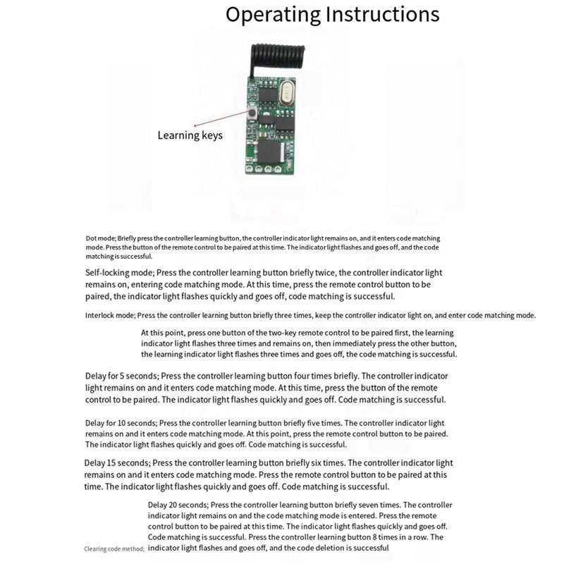 Y45A-For RF 스위치 컨트롤러+ 무선 수신 모듈 - Rf 433Mhz Module 리뷰 및 가격