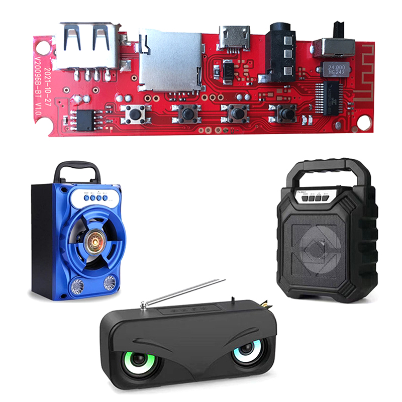 와이어가있는 1PC 블루투스 오디오 회로 기판 블루투스 - Diy Electronics Audio 리뷰 및 가격