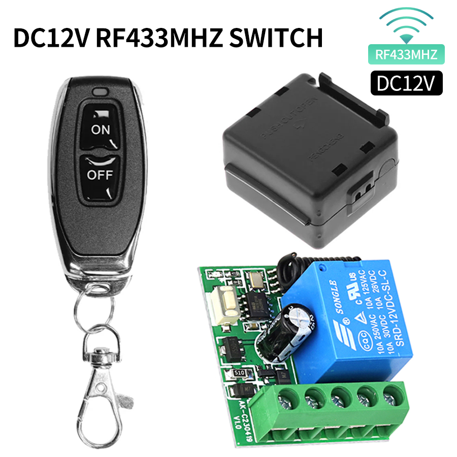 433MHz DIY 무선 스위치 DC12V 스위치 미니 - Rf 433Mhz Module 리뷰 및 가격