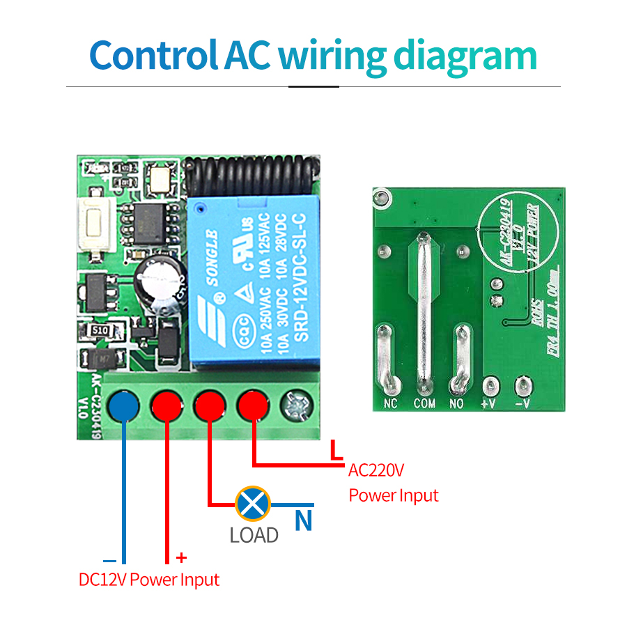 433MHz DIY 무선 스위치 DC12V 스위치 미니 - Rf 433Mhz Module 리뷰 및 가격