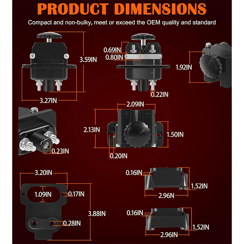 027-0004 해양용 12-48V DC 전원 커넥터  - Learn Diy Electronics 리뷰 및 가격
