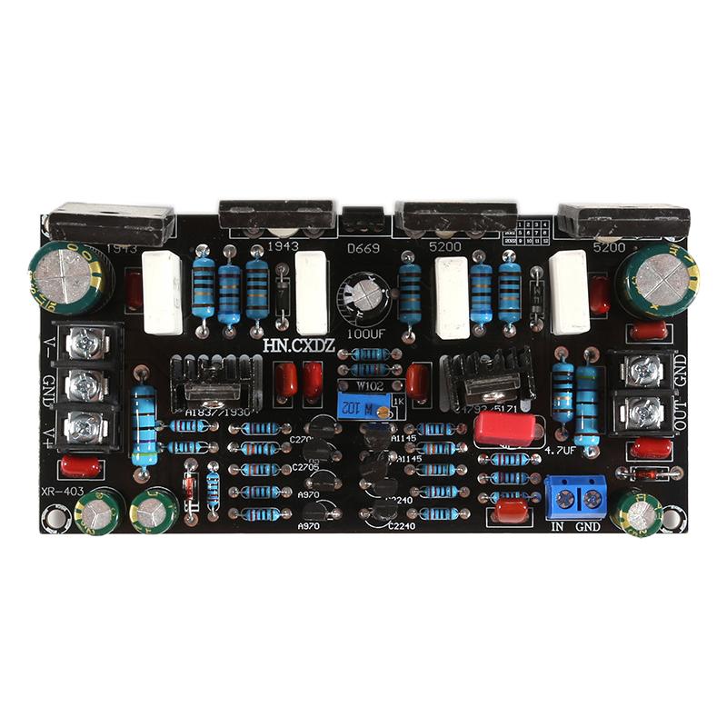 1PC 200W 1943 + 5200 고출력 모노 파워 - Learn Diy Electronics 리뷰 및 가격